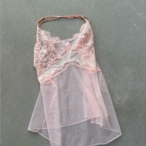 Victoria's Secret Blush Lace Camisole
